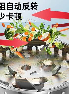 碧苛魅大物容理量家用厨BFW-01房余食垃圾处器水槽下水道粉厨碎机