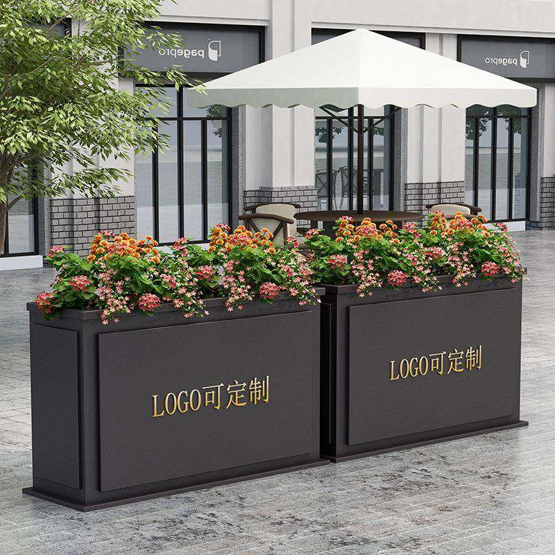 铁艺镀锌花箱外庭院坛园艺种植花户部池售楼277酒店花槽组合花园,商业/办公家具,花坛/花箱,淘宝优惠券,粉丝福利购,淘宝优惠卷