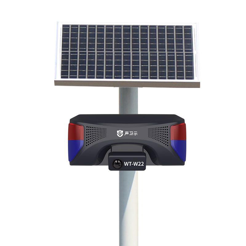 W22太阳能语音播报器森林