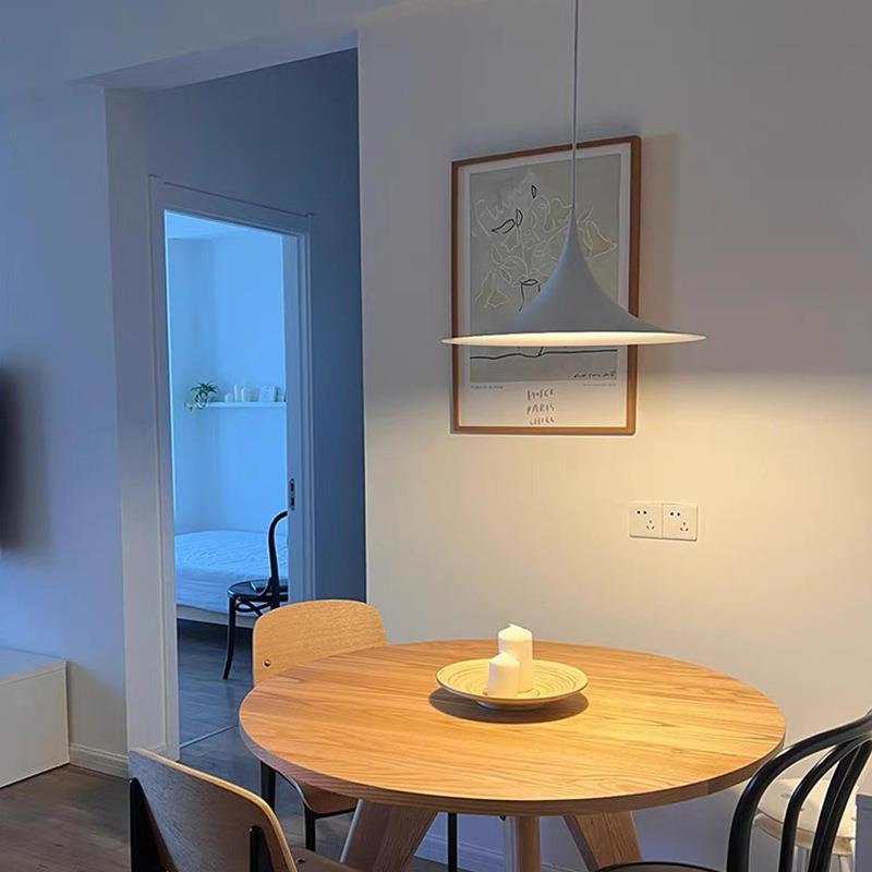 全吧光谱可位餐厅岛台吊丹麦圆形喇叭灯极597简台书移房摇臂吊灯