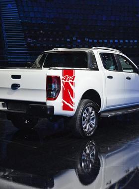 适用于福特猛194禽F-纸50ange1r侧面车贴R改装个性贴A171