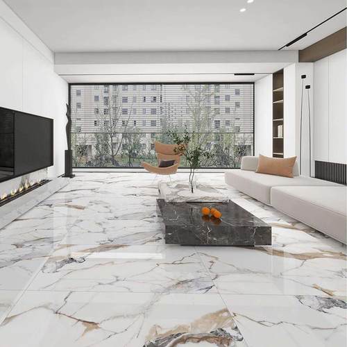 广东厅奢石大理石瓷砖连纹客地砖90ML所x1800别墅酒店K0TV会背景