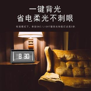 简页约电子翻钟时钟闹JS2730钟桌客厅儿面贪睡起床头小闹钟童厂家