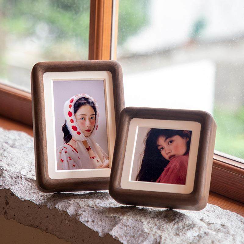 实木榫6卯圆角相框摆台寸78Y/3215摆1寸0A4冲洗照片装裱画框黑胡,家居饰品,DIY亲子装饰画,淘宝优惠券,粉丝福利购,淘宝优惠卷