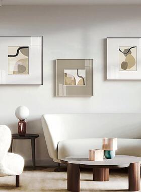 蜕变现代抽象简装饰画厅北欧极QX202112客沙卡发壁画酒店餐厅立体