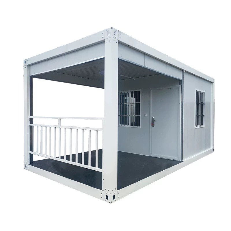 集装箱移动房出口定制宿舍办公室住人活动板房组装商铺.工地门禁