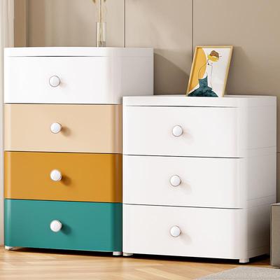 大号加厚收收纳箱盒抽屉式3545纳柜多层储柜塑料家物用衣服整特黄