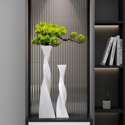 户奢玄入关装P686MH7M饰摆件电视柜壁龛高细长花轻感客厅家居瓶装