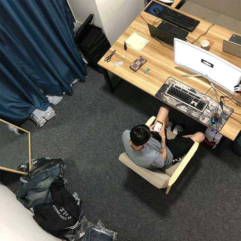 办公室地议毯球商用大面水泥地毛坯台BRP厅全满铺卧积室宾馆会直