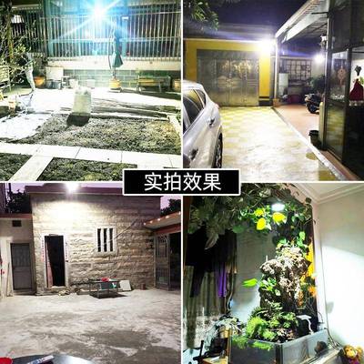 太阳能户外灯庭院新农村家用照SLD1D2明1000防水功率超大亮应WLED感路灯