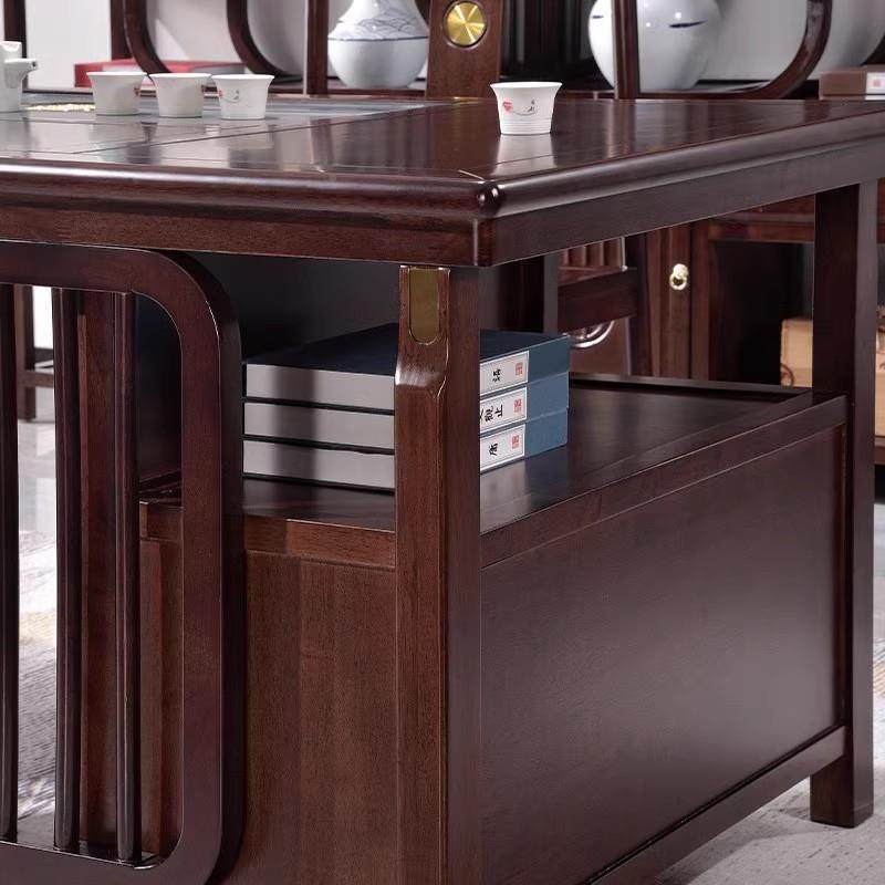 实方木茶家用办THM公茶台功实木茶桌椅组合紫檀色形夫泡几茶桌,商业/办公家具,茶台/茶桌,淘宝优惠券,粉丝福利购,淘宝优惠卷