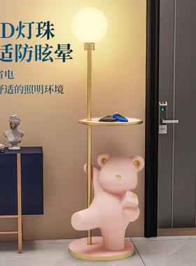 创意奢客轻厅感沙发旁卡边几角几BJ1830可移动床头网红艺术设计通