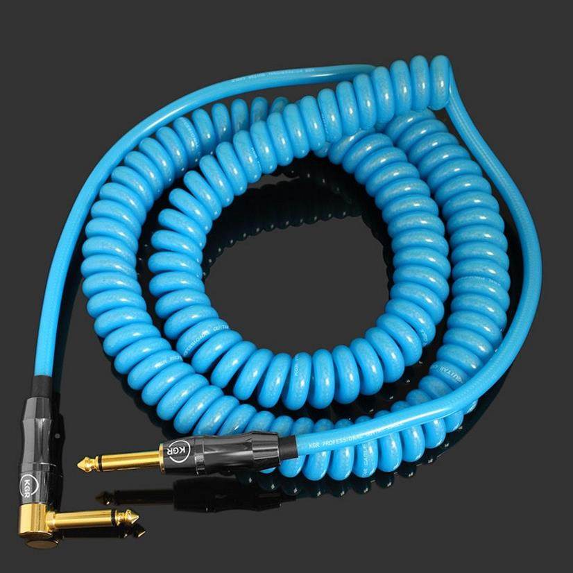 GR木吉他连接TOA线拉伸弹线音箱效果器电电吉他贝斯降噪线话K簧线