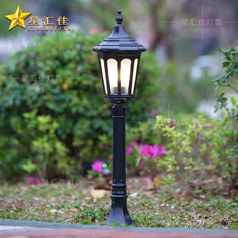 花园灯家用院子防接超亮户外水草地小区别XHJ-CPD1墅庭院复古高杆