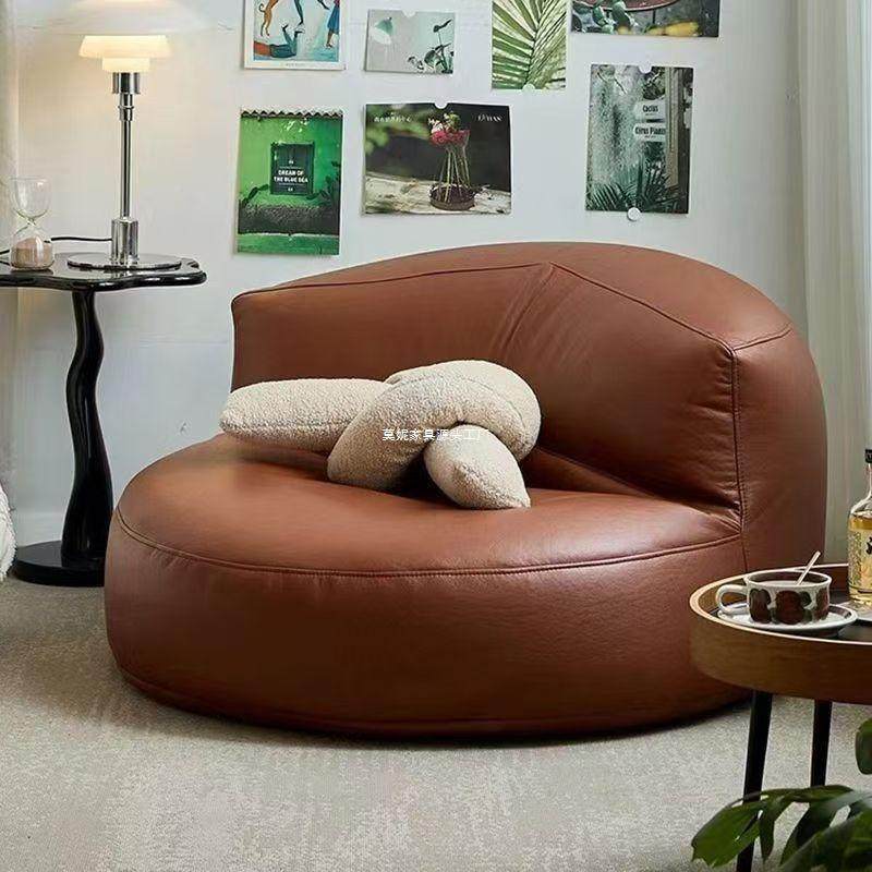 懒人沙发可卧躺可出睡单人半月室租房豆袋小沙发榻榻5744米墩休坐,美容美体仪器,其它面部美容工具配件,淘宝优惠券,粉丝福利购,淘宝优惠卷