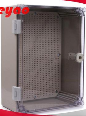 带1锁透明防水箱监控箱LY-AT-40LY-AT-4带0306400300*1*60网状底