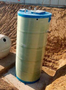 玻钢一体化泵站头厂璃家ZNF市政工程污水源动雨水全自一体化提升