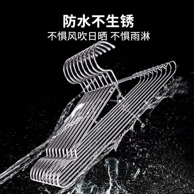 衣家用挂衣大号m50c男士大号架湿加粗衣挂实心衣撑干XJJ两新品