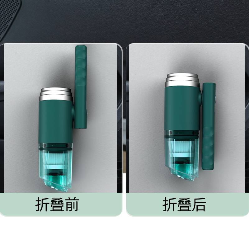 新款车载吸尘器便携式旋转除尘器家用吸宠物毛狗毛吸尘器厂家直销