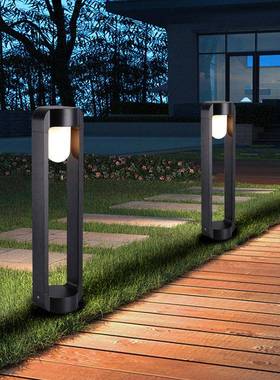 草坪灯LE户WY-CP12外防E27灯头庭灯别水墅花园院D草地景观灯现代