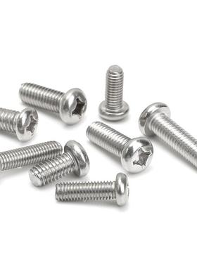 129PM十1*6螺丝盘字头螺丝圆头机丝厂机牙螺丝元头螺丝浩业家直销