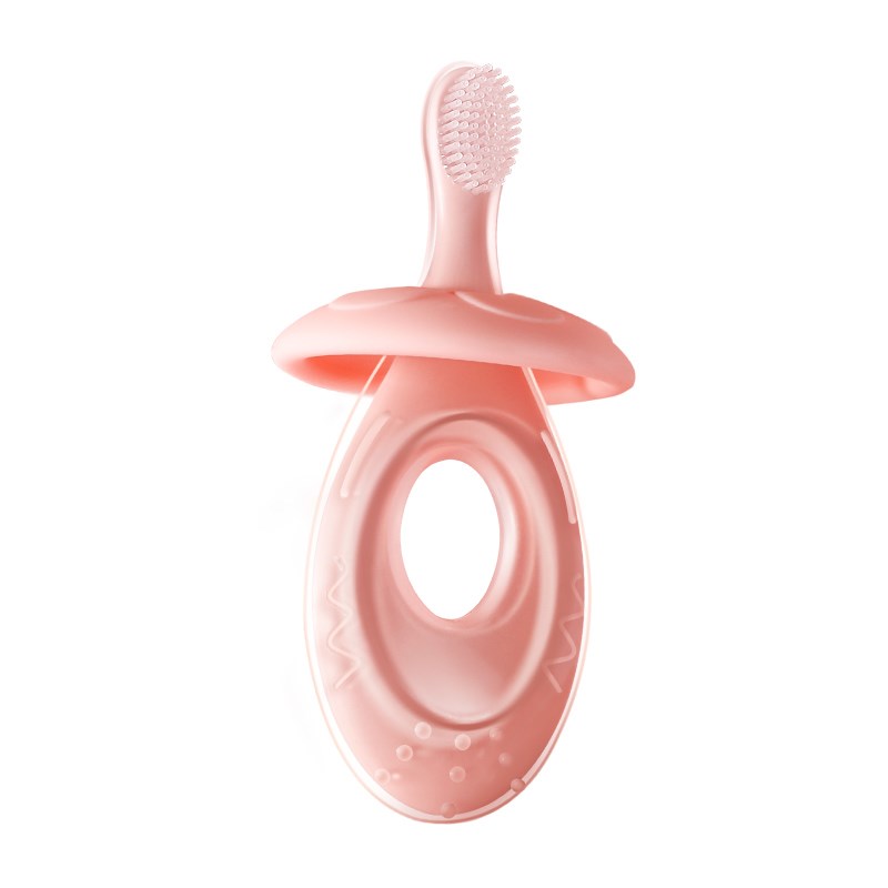 宝宝牙刷一岁半婴儿0-1-2v-3-6岁以上幼儿乳牙刷软毛硅胶儿童牙刷