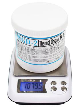 高净1千克公斤大罐桶装GD-2灰色447导热导脂散重热硅胶硅膏CN1000