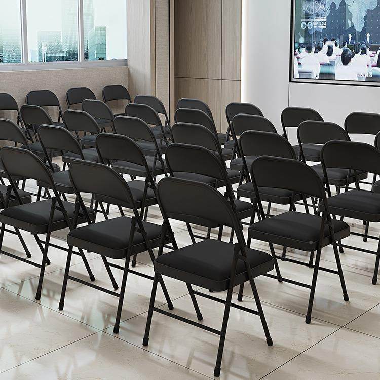 折叠椅皮革活动金属会功培椅训AXH家用电脑椅折叠靠议背椅折叠式,标准件/零部件/工业耗材,车间地垫,淘宝优惠券,粉丝福利购,淘宝优惠卷