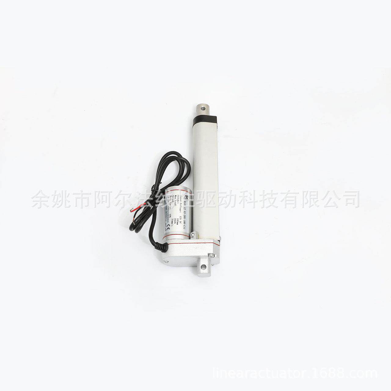 12v2v4直流电动FWN大推杆工业推伸缩杆铝合金升降力杆窗器电机