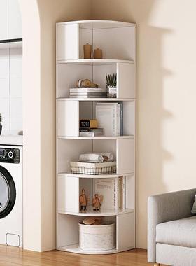 转角物架置墙网红书架卧室拐角柜靠墙柜角储物IGR墙柜客厅角柜