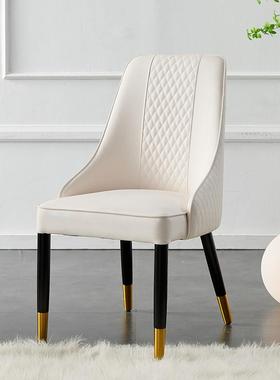 WX20WGX2018-不18简约餐椅轻奢钢意式家用酒店餐厅咖G锈啡厅样板