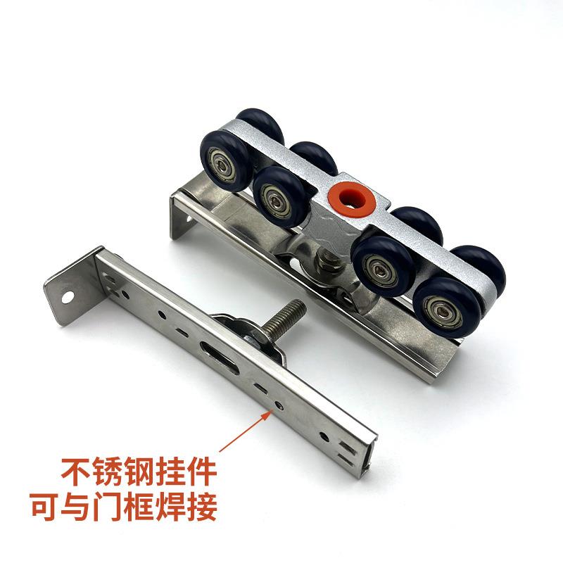 门家装窗五金配双缓向冲吊轮玄关推拉门滑咨询客服轮件卧室移门吊