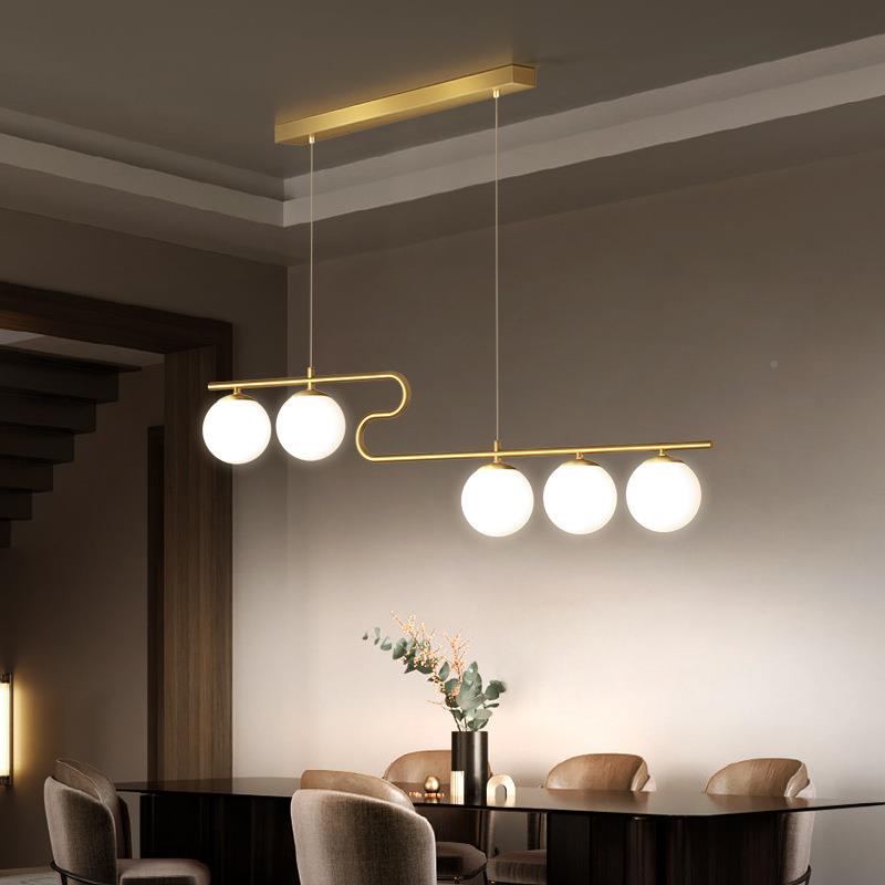 创意网红魔泡灯商用吧台型吊灯新泡款橱窗前台餐S桌豆照547明灯饰