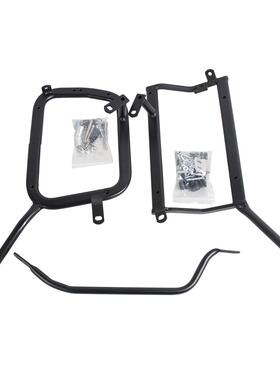 适用贝纳6681利金箱鹏排tr5k02X摩托车边箱碳钢支架边右躲气管支