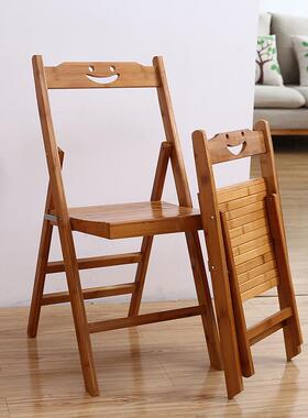 现办代约楠竹可叠椅折简易凳子靠简背椅家用公椅钓鱼PVI椅直供