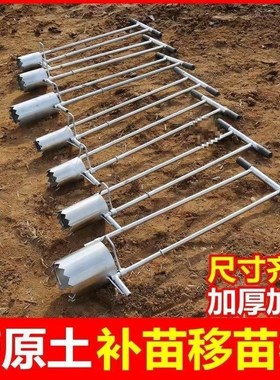 栽苗地膜打孔种菜西瓜苗移栽机C取土玉米补苗蔬菜辣椒移苗器
