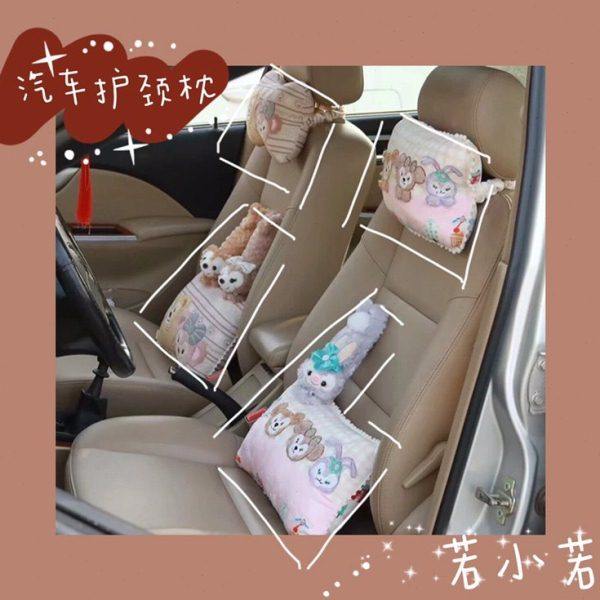 【包邮】汽车头枕护颈枕女卡通可爱车用座椅颈椎靠枕车载靠垫一对,节庆用品/礼品,创意颈枕,淘宝优惠券,粉丝福利购,淘宝优惠卷
