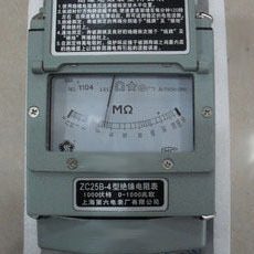 原装上海第六电表厂梅格牌ZC25B-4兆欧表绝缘摇表绝缘电阻表1000V