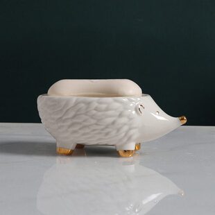 轻奢卡通沥水肥皂盒卫生间家用可爱香皂盒高档双层香皂架北欧风