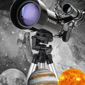 星特朗天文望远镜高倍高清专业观星儿童小学生70400入门深空版 805