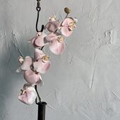 东际器物日式 创意铁艺听风花器花瓶摆件花插客厅水培干花插花装 饰