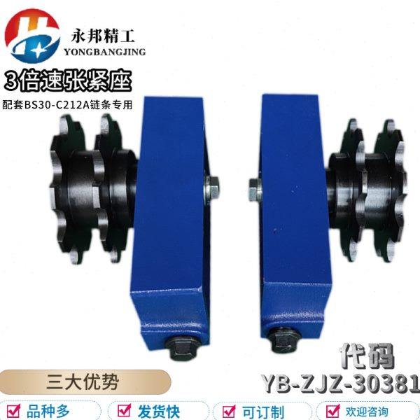 三倍速张紧座38.1节距配套BS30-C212A链条专用调整机构组装线配件,五金/工具,传动链,淘宝优惠券,粉丝福利购,淘宝优惠卷