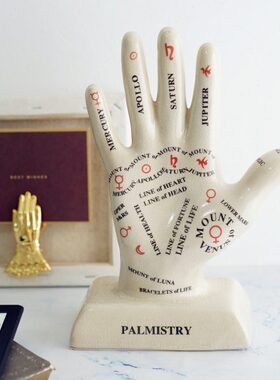 陶瓷桌子摆件拍照道具创意样板间北欧风格客厅书房装饰品摆设