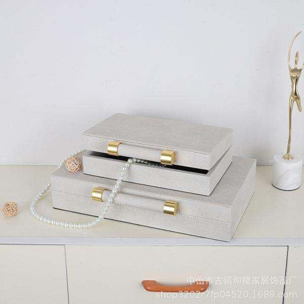 新古典样板房饰品首饰盒摆件 卧室酒柜软装饰品 软装收纳盒,饰品/流行首饰/时尚饰品新,摆件,淘宝优惠券,粉丝福利购,淘宝优惠卷