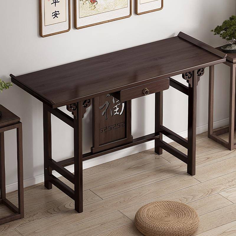 桌子台农村佛台供奉非客厅实木供桌家用堂屋贡台桌新中式香火香案