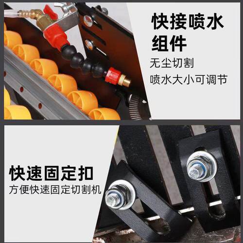 瓷小砖倒角机45度加厚不锈钢台式高型多功能磨精度871边架便携倒
