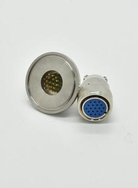 西器赛姆卡盘玻璃烧结配不锈钢连接MX23-19P气CUO密式性航空插头