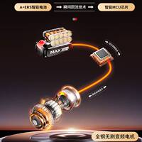 易驹车载吸尘器无线充电汽车家用车内小型手持式无刷大功率吸尘器