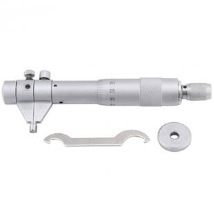 内径千分尺 分厘卡量具 螺旋测微器 测量工具5-30mm内测千分尺