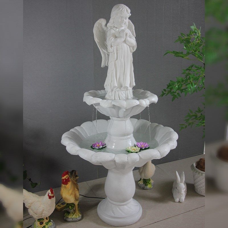 大型欧式流水喷泉客厅雕塑户包假山鱼池庭院水景花园装饰落地摆件,家居饰品,装饰摆件,淘宝优惠券,粉丝福利购,淘宝优惠卷